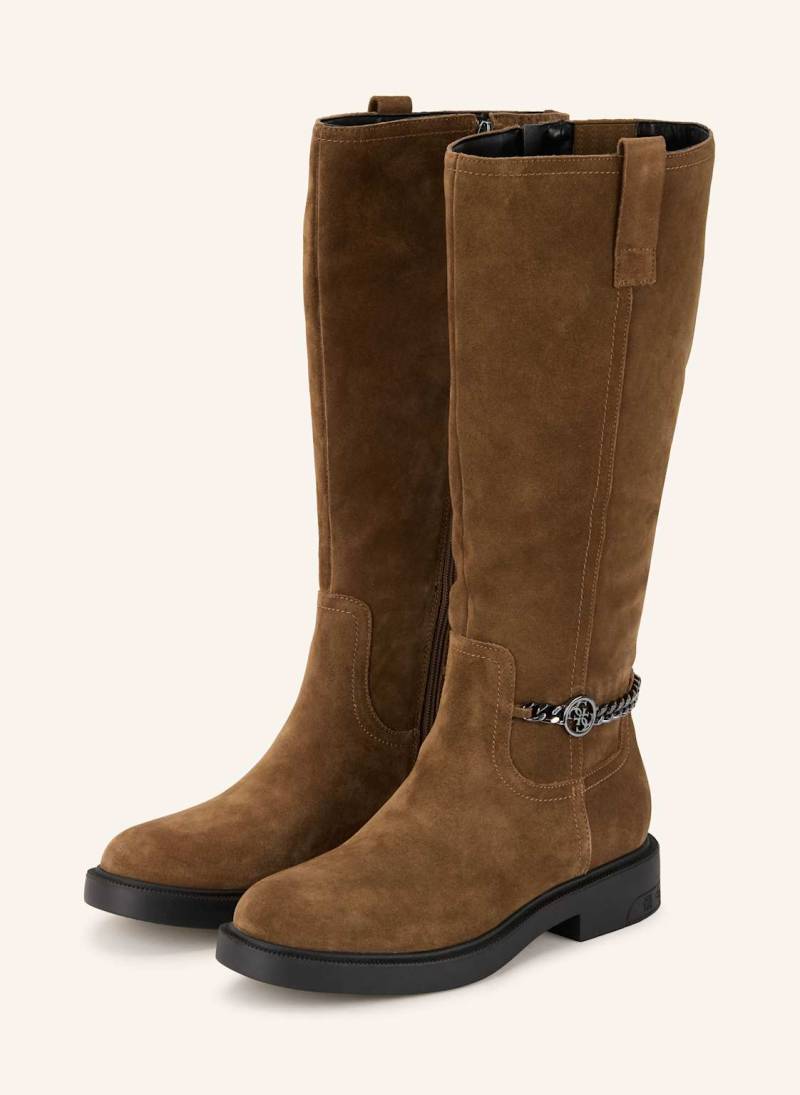 Guess Stiefel fyonal2 braun von Guess