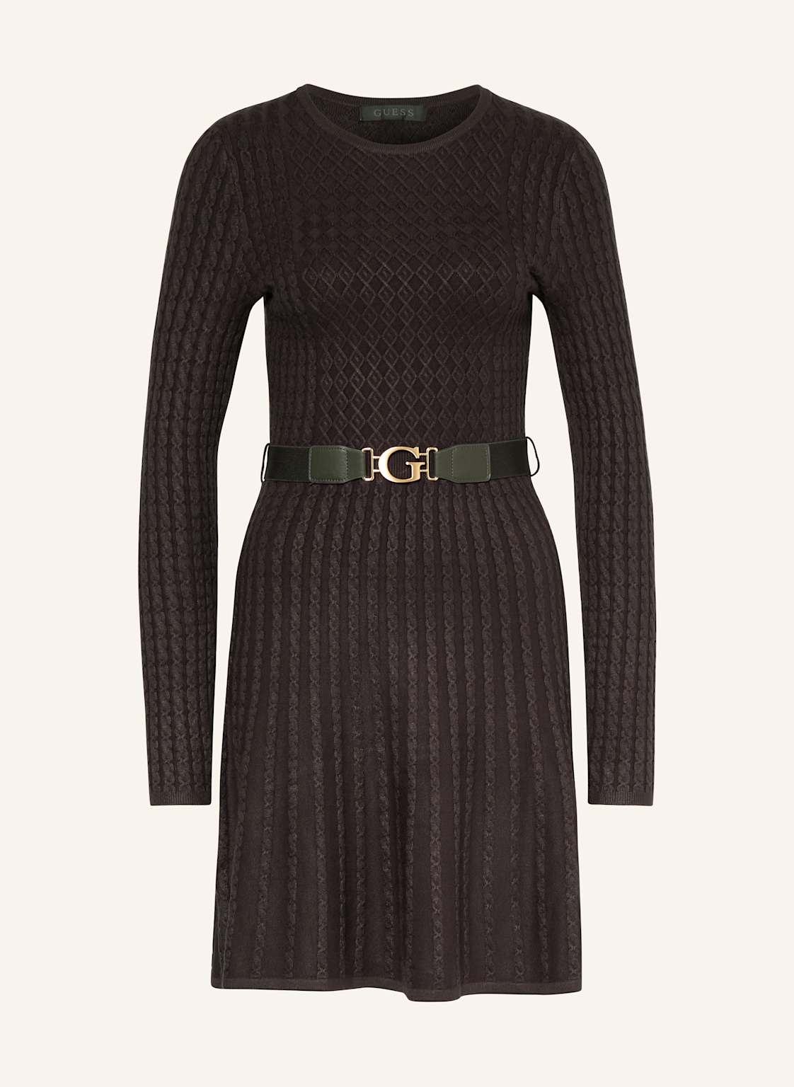 Guess Strickkleid braun von Guess
