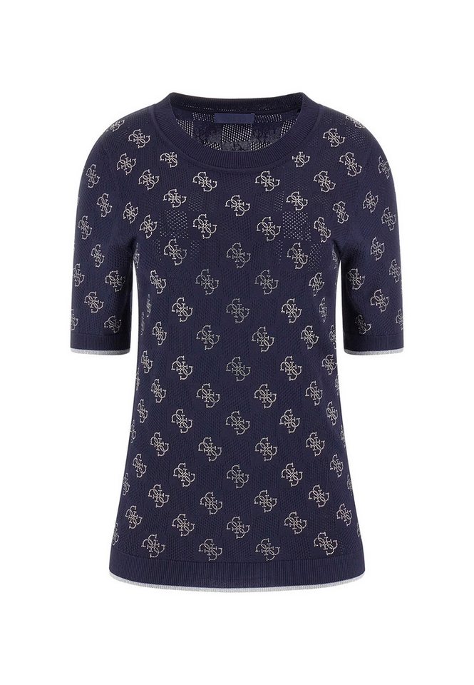 Guess Strickpullover Pullover ROSIE Strickpullover R- Neck (1-tlg) von Guess
