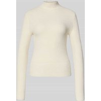 Guess Strickpullover mit Stehkragen Modell 'MARION' in Offwhite, Größe L von Guess