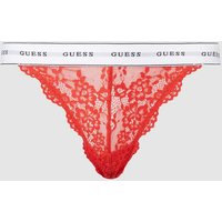 Guess String mit Spitze Modell 'BELLE BRAZILIAN' in Rot, Größe L von Guess