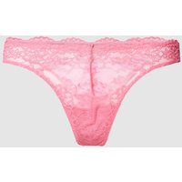 Guess String aus floraler Spitze Modell 'BELLE' in Pink, Größe XS von Guess