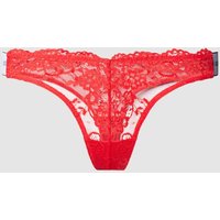 Guess String aus floraler Spitze Modell 'BELLE' in Rot, Größe S von Guess