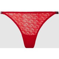 Guess String mit Logo-Muster Modell 'EDYTHA' in Rot, Größe L von Guess