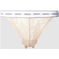 Guess String mit Spitze Modell 'BELLE BRAZILIAN' in Beige, Größe L von Guess