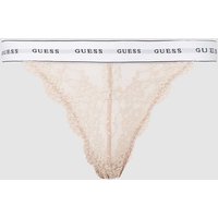 Guess String mit Spitze Modell 'BELLE BRAZILIAN' in Beige, Größe M von Guess