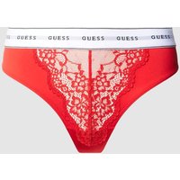 Guess String mit Spitze Modell 'BELLE' in Rot, Größe L von Guess