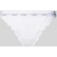 Guess Slip mit Spitzenbesatz Modell 'JANE' in Weiss, Größe XL von Guess