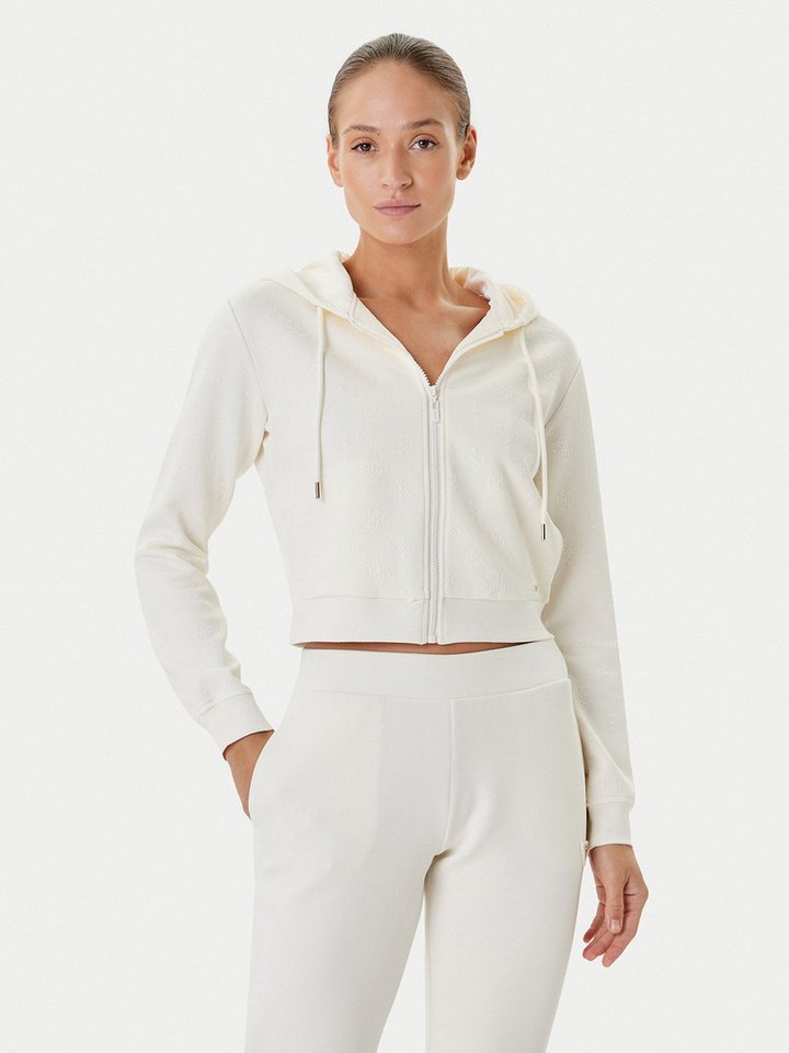 Guess Sweatjacke 3D PEONY ZIPPER HOODIE JACKET von Guess