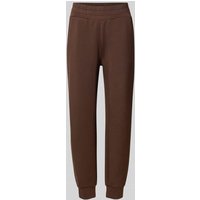 Guess Sweatpants mit elastischem Bund Modell 'VICTOIRE' in Schoko, Größe L von Guess