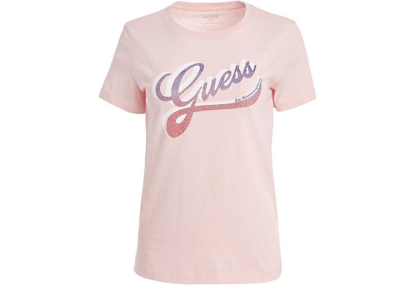 Guess T-Shirt Damen T-Shirt SHADED LOGO (1-tlg) von Guess