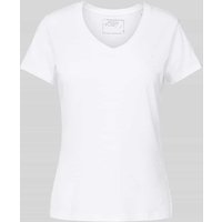 Guess T-Shirt mit Label-Stitching in Weiss, Größe L von Guess