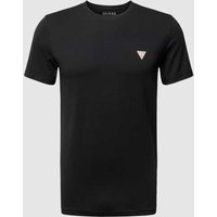 Guess T-Shirt mit Logo-Detail Modell 'JOE' in Black, Größe L von Guess