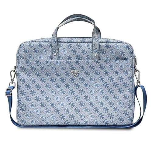 GUESS Unisex Saffiano 4g Hot Stamp Triangle Logo Tasche, Blau von GUESS