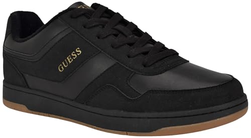 GUESS Men's Teylar Sneaker, Black Multi 001, 43.5 EU von GUESS