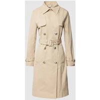 Guess Trenchcoat aus Viskose-Elasthan-Mix in Sand, Größe M von Guess