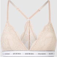 Guess Triangel-BH mit Spitzenbesatz in Beige, Größe L von Guess