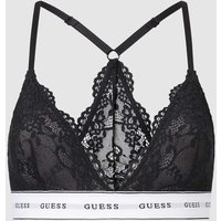 Guess Triangel-BH mit Spitzenbesatz in Black, Größe XL von Guess