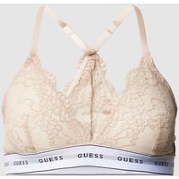 Guess Triangel-BH mit Spitzenbesatz in Beige, Größe S von Guess