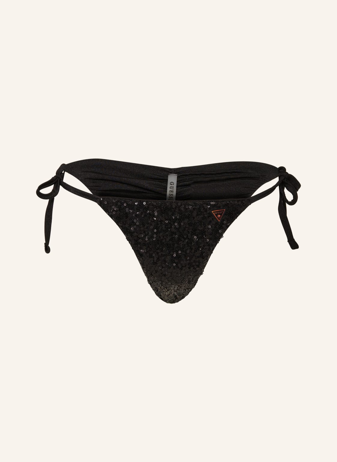 Guess Triangel-Bikini-Hose Mit Pailletten schwarz von Guess