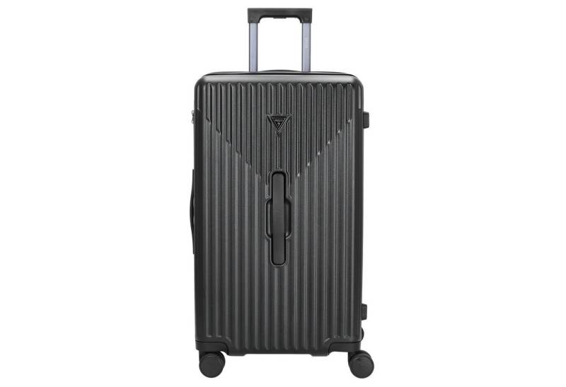 Guess Trolley Olbia Shell Trunk - 4-Rollen-Trolley 73 cm (black), 4 Rollen Rollen von Guess