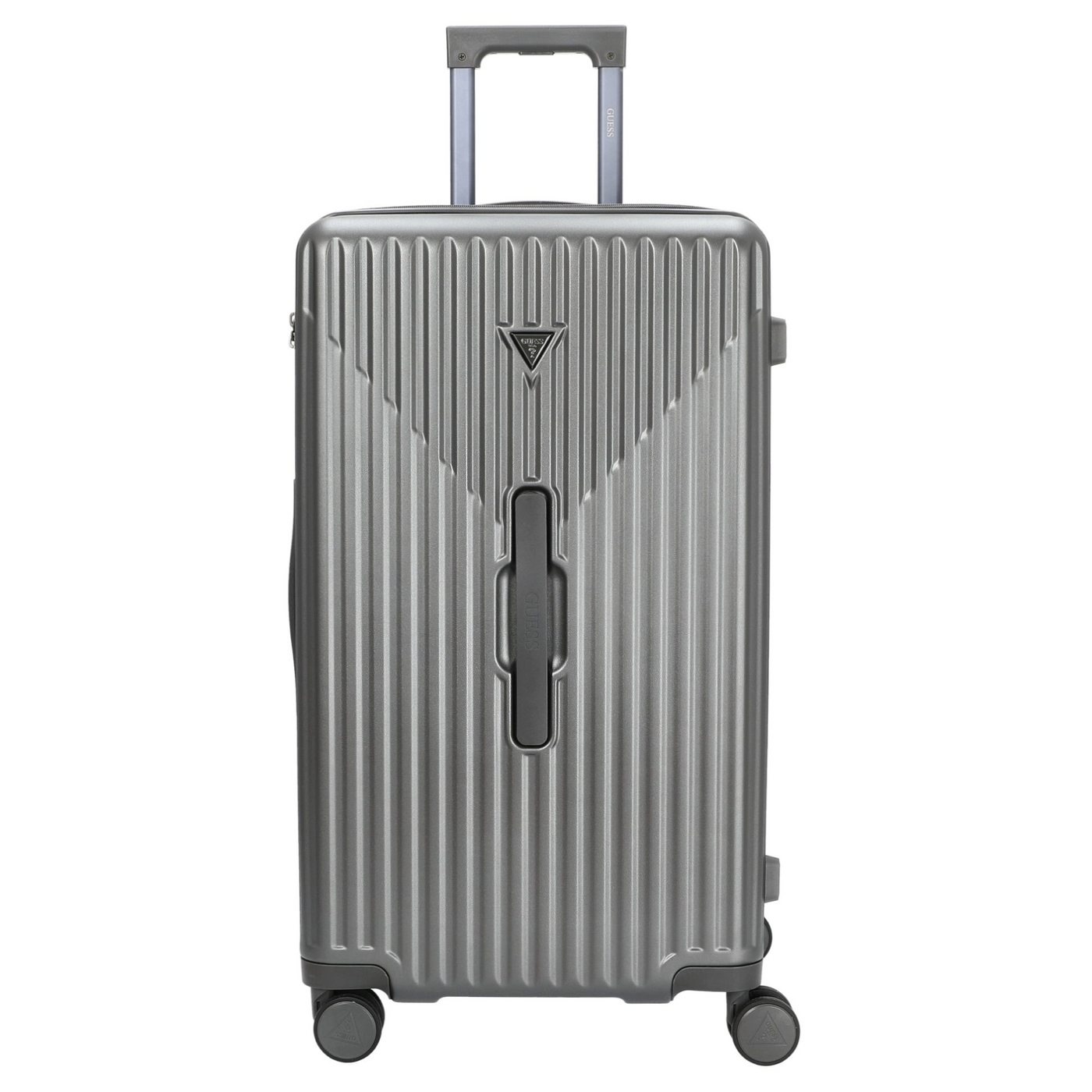 Guess Trolley Olbia Shell Trunk - 4-Rollen-Trolley 73 cm (gunmetal), 4 Rollen Rollen von Guess