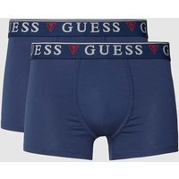 Guess Trunks mit elastischem Bund Modell 'BRIAN HERO' im 3er-Pack in Marine, Größe L von Guess