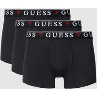 Guess Trunks mit elastischem Bund Modell 'BRIAN HERO' im 3er-Pack in Black, Größe L von Guess