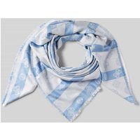 Guess Tuch aus Viskose-Mix Modell 'CRESIDIA KEFIAH' in Bleu, Größe 1 von Guess