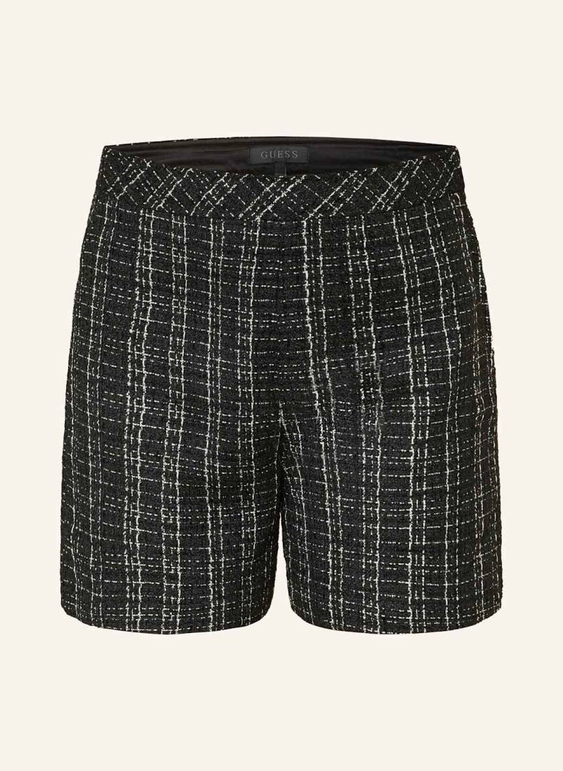 Guess Tweed-Shorts Mit Glitzergarn schwarz von Guess