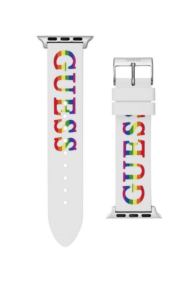 Guess Uhrenarmband GUESS APPLE BAND (38MM-40MM), Armband: 100% Silicone von Guess