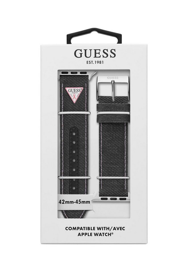 Guess Uhrenarmband GUESS APPLE BAND (42MM-44MM), Armband: 100% Silicone von Guess