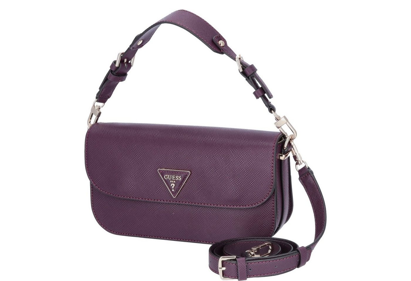 Guess Umhängetasche GUESS Damen Schultertasche Brynlee plum (1, 1-tlg., 1) von Guess