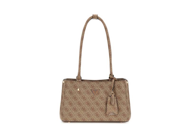 Guess Umhängetasche GUESS Damen Schultertasche Meridian II Latte Logo (1, 1-tlg., 1) von Guess