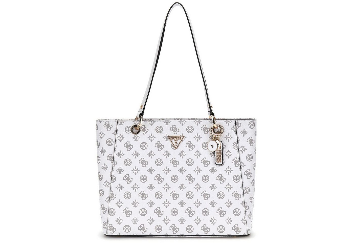 Guess Umhängetasche GUESS Damen Shopper Noelle White Logo (1, 1-tlg., 1) von Guess