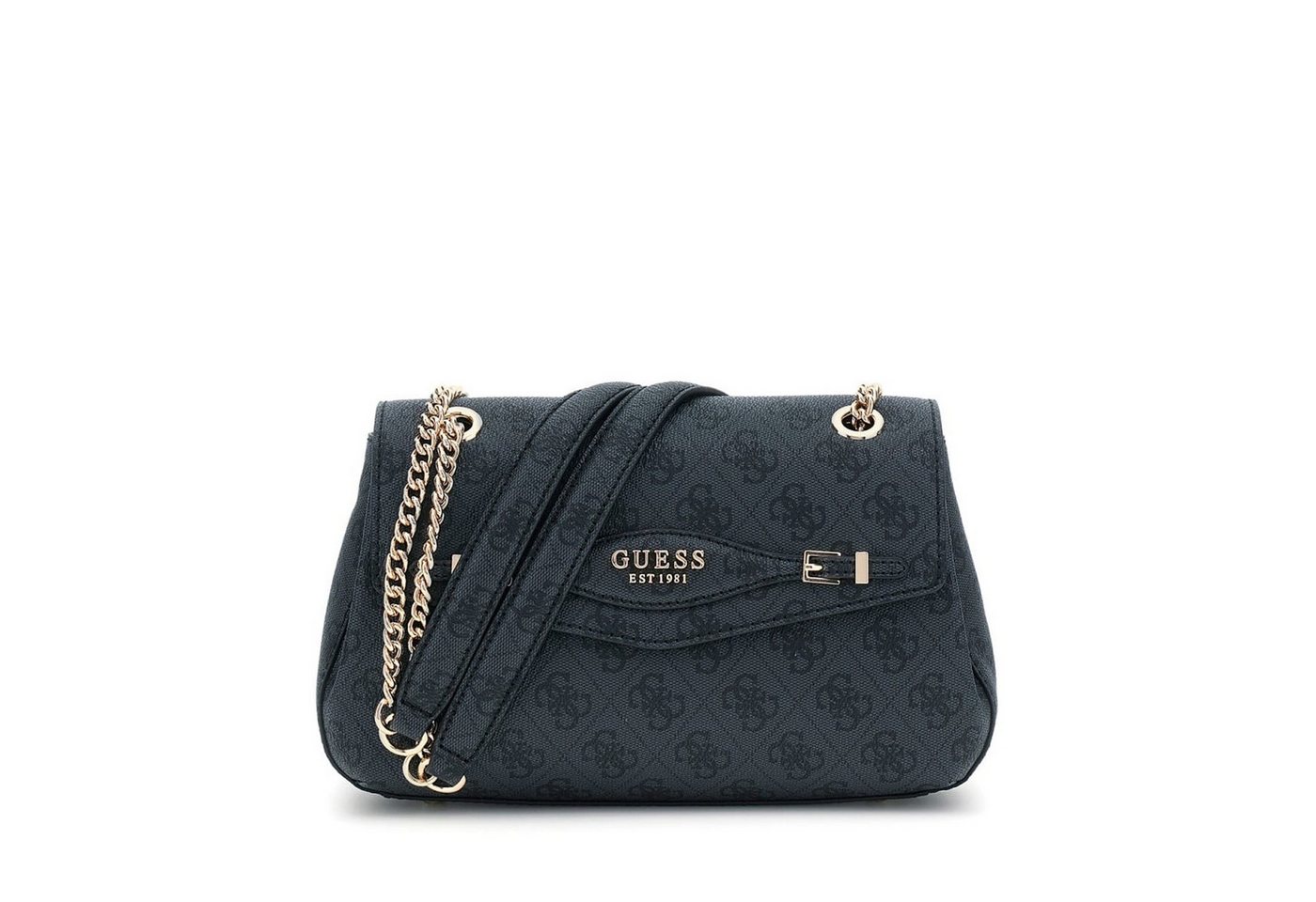 Guess Umhängetasche GUESS Schultertasche Katya Coal Logo (1, 1-tlg., 1) von Guess