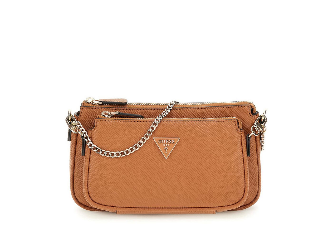Guess Umhängetasche GUESS Schultertasche Noelle II Light Cognac (1, 1-tlg., 1) von Guess