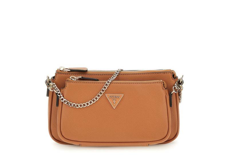 Guess Umhängetasche GUESS Schultertasche Noelle II Light Cognac (1, 1-tlg., 1) von Guess