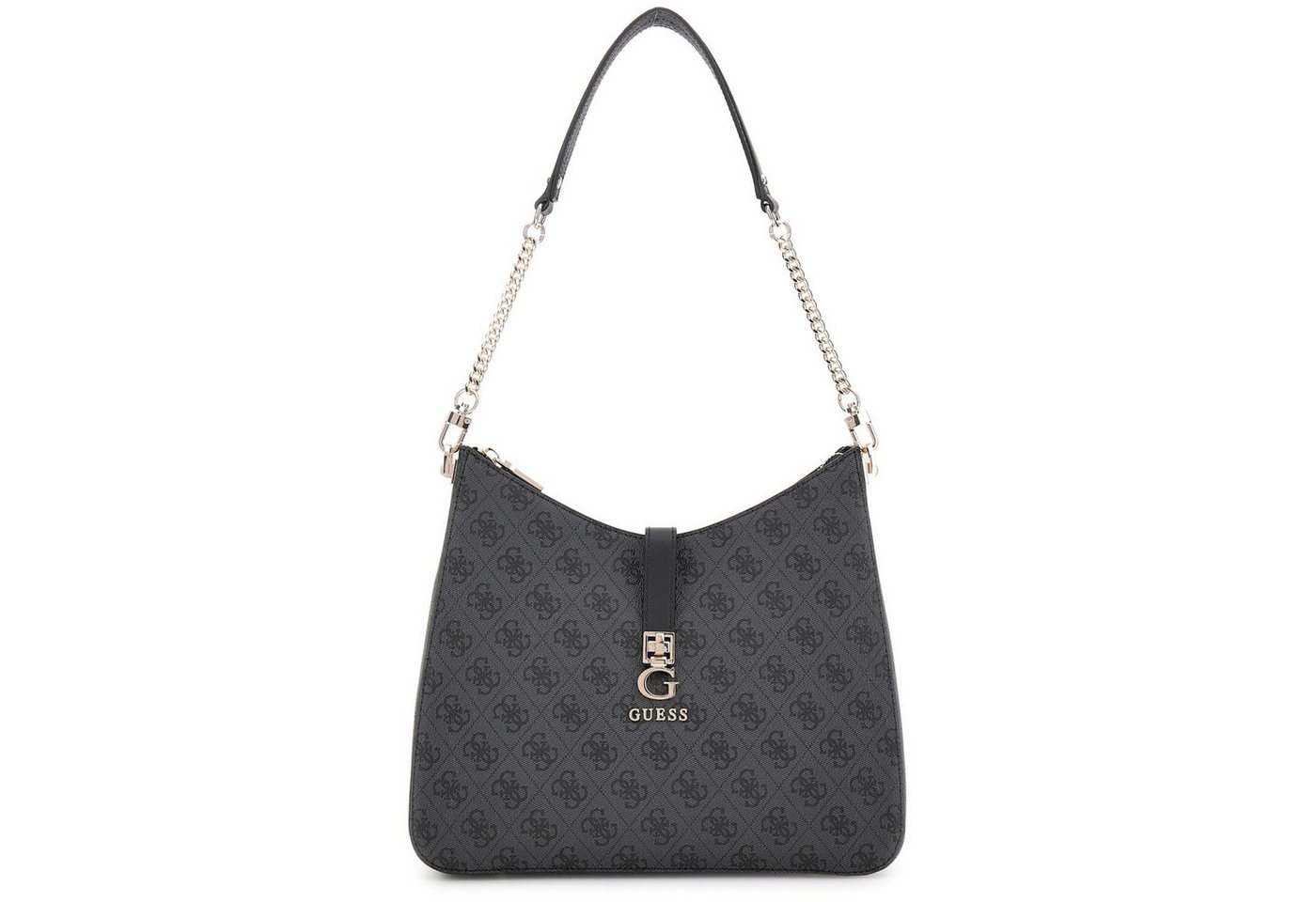 Guess Umhängetasche GUESS Schultertasche Zamira Coal Logo (1, 1-tlg., 1) von Guess