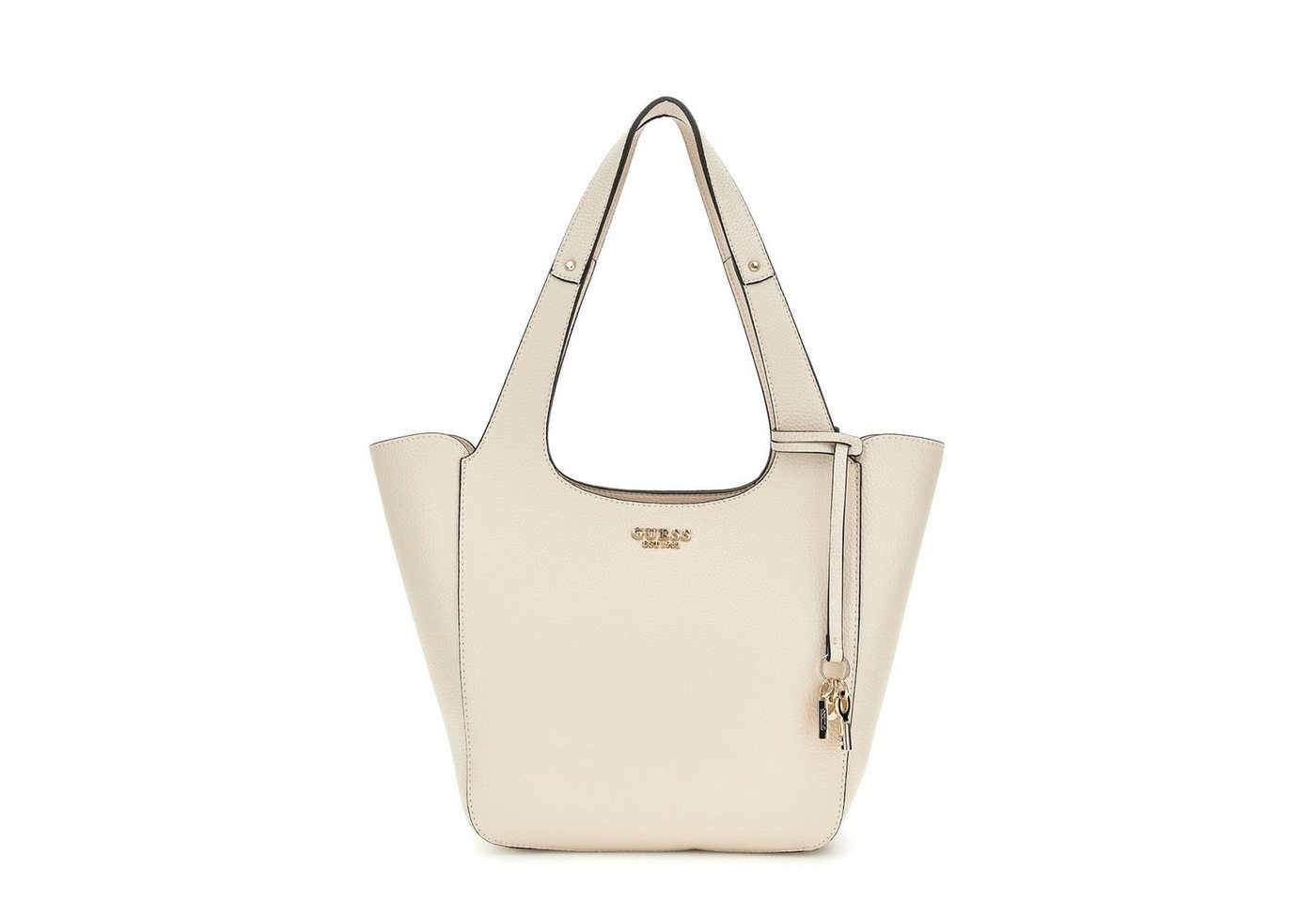 Guess Umhängetasche GUESS Shopper Handtasche Calista Bone (1, 1-tlg., 1) von Guess