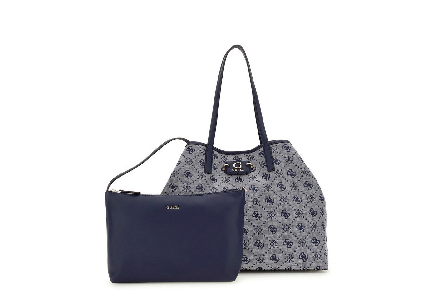 Guess Umhängetasche GUESS Shopper Neda Navy Logo (1, 1-tlg., 1) von Guess