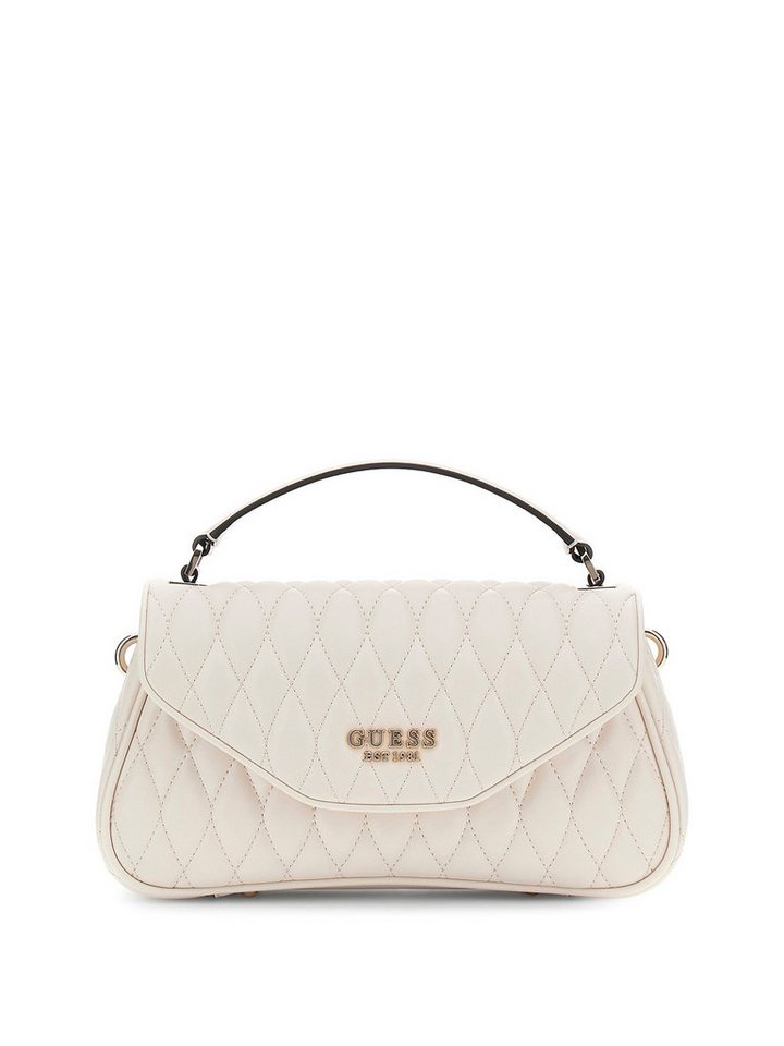 Guess Umhängetasche HWQG8122200 VALLA TOP HANDLE FLAP Woman Handtasche (Stück, 1), Logoschriftzug von Guess