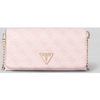Guess Umhängetasche mit Label-Applikation Modell 'NOELLE' in Rose, Größe 1 von Guess