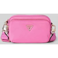 Guess Mini-Umhängetasche mit Label-Detail Modell 'GEMMA' in Pink, Größe 1 von Guess