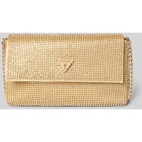 Guess Umhängetasche mit Strasssteinbesatz Modell 'ZALINA' in Gold, Größe 1 von Guess