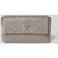 Guess Umhängetasche mit Strasssteinbesatz Modell 'ZALINA' in Silber, Größe 1 von Guess
