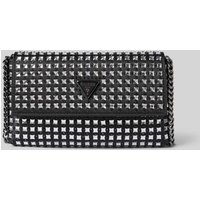 Guess Umhängetasche mit Ziersteinbesatz Modell 'ZALINA' in Black, Größe 1 von Guess