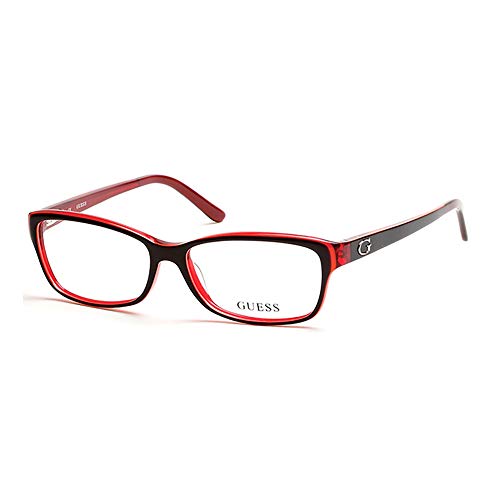 Guess Unisex-Erwachsene GU2542 070 54 Brillengestelle, Rot (Bordeaux Opaco) von Guess