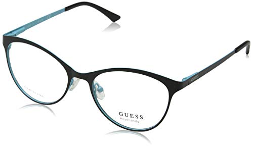 Guess Unisex-Erwachsene GU3013 002 51 Brillengestelle, Schwarz (Nero Opaco) von Guess