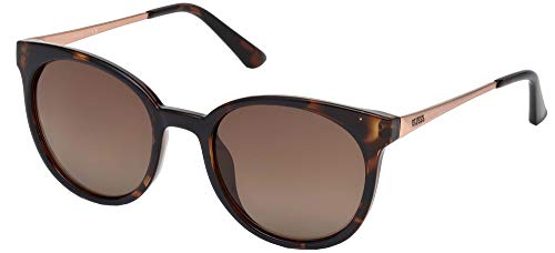 Guess Unisex-Erwachsene GU7503 52H 52 Sonnenbrille, Braun (Avana Scura/Marrone Polar) von GUESS